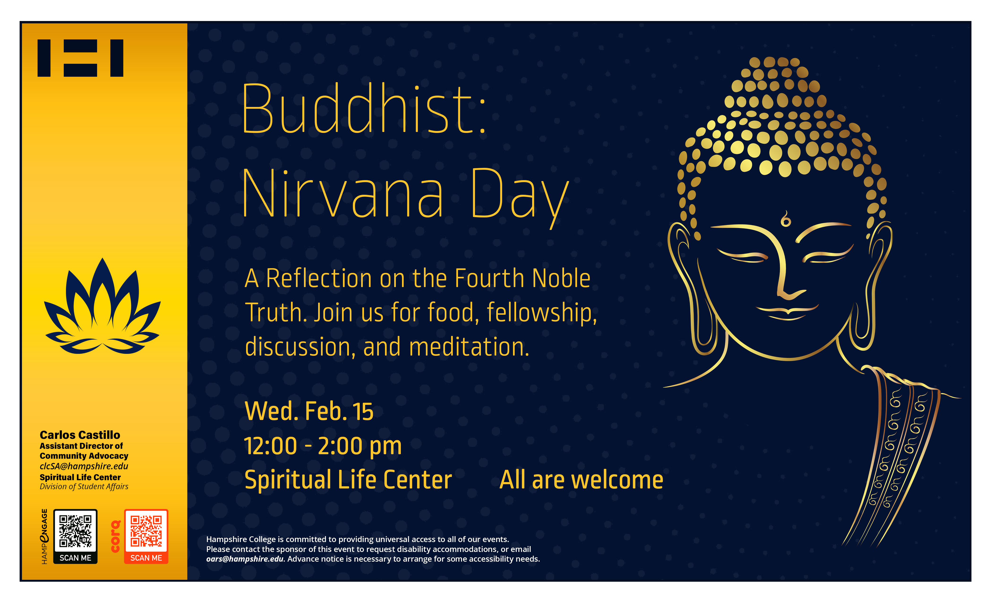 Buddhist Nirvana Day At The Spiritual Life Center 1200 200