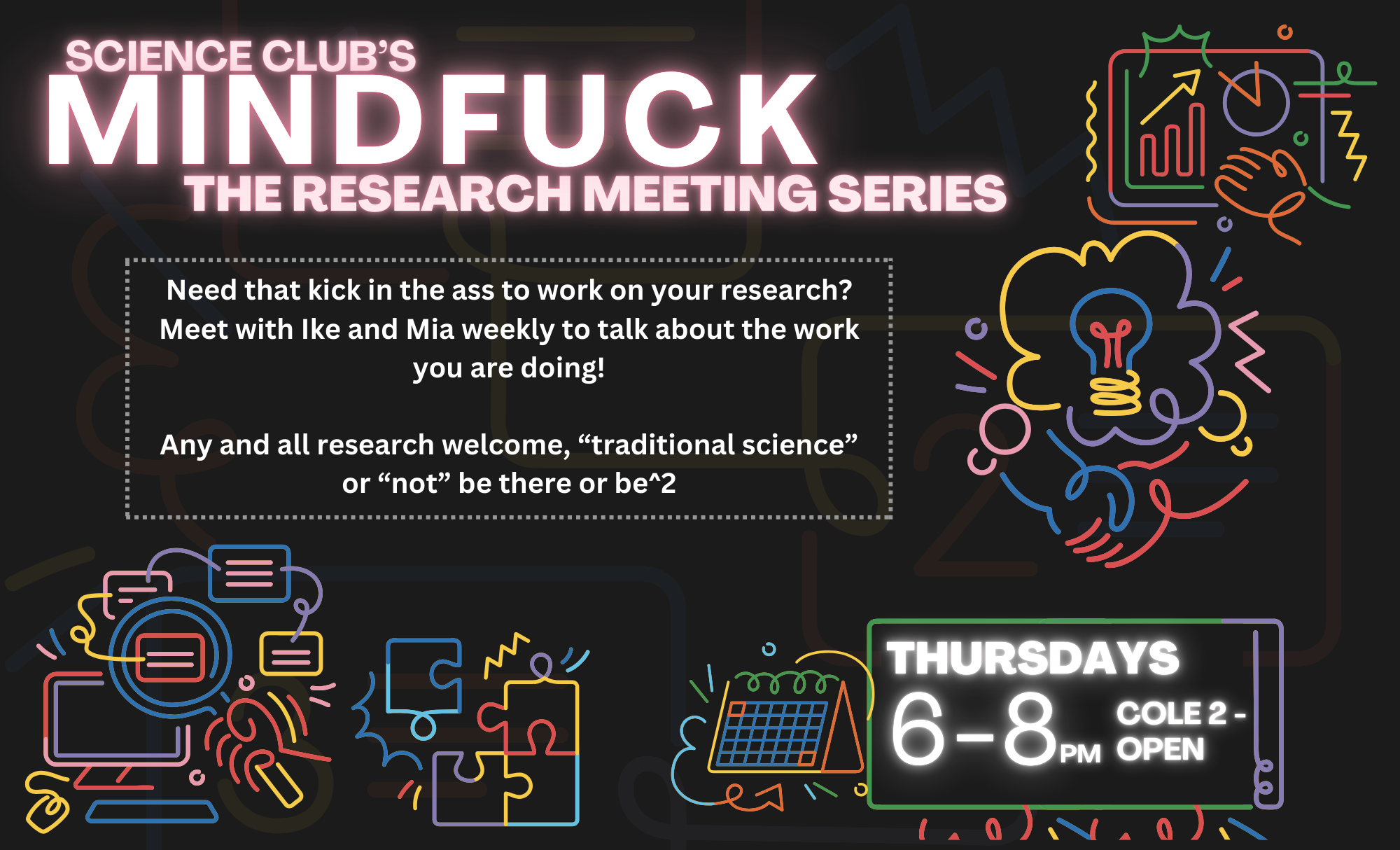 MINDFUCK: Research Meeting Series @ 6pm | Hampshire College Intranet